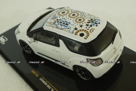 Citroen DS3 "Kenzo" 2010, white, MOC120, IXO 1:43