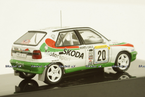Skoda Felicia Kit Car, No.20, Rallye Monte Carlo 1997 E.Triner/J.Gal, RAC389, IXO 1:43