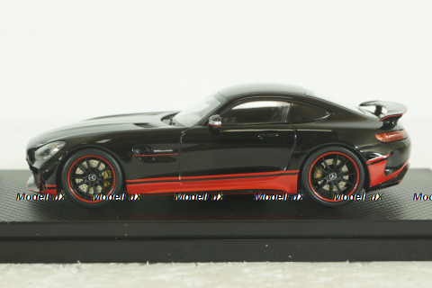 Mercedes AMG GT-R 2017, black, ALM429709, Almost Real 1:43