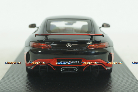 Mercedes AMG GT-R 2017, black, ALM429709, Almost Real 1:43