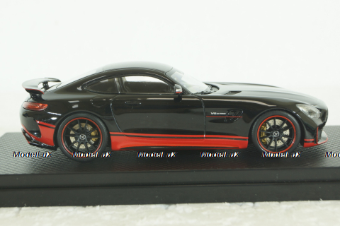 Mercedes AMG GT-R 2017, black, ALM429709, Almost Real 1:43