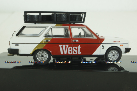 Fiat 131 Panorama, West Assistance 1977, RAC306X, IXO 1:43