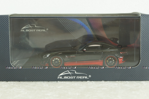 Mercedes AMG GT-R 2017, black, ALM429709, Almost Real 1:43
