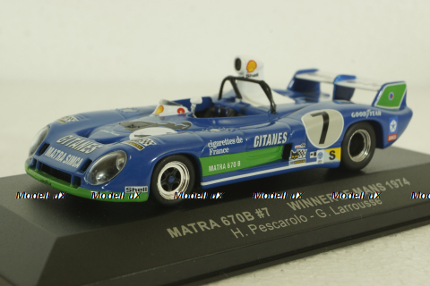 Matra 670 B  LM 74 Winner, LM1974, IXO 1:43
