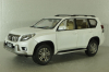 Toyota Land Cruiser Prado 150, 2009 white, Paudi 1:18