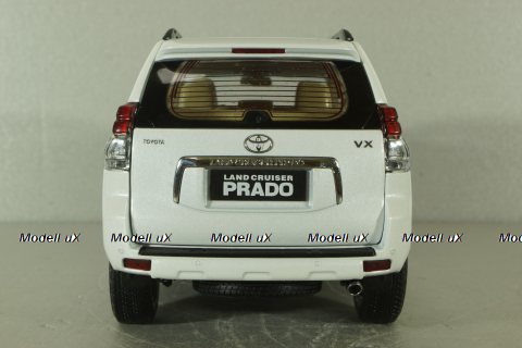 Toyota Land Cruiser Prado 150, 2009 white, Paudi 1:18