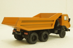Камаз-5511, самосвал, горизонтальные ребра, оранжевый, Элекон  1:43