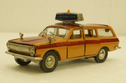 Газ-2402, А23, Аэрофлот, Тантал/Радон 1:43