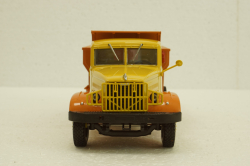 Краз-222Б самосвал, выствочный, желтый/оранжевый, Н767, Наш Автопром 1:43