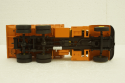 Краз-222Б самосвал, выствочный, желтый/оранжевый, Н767, Наш Автопром 1:43