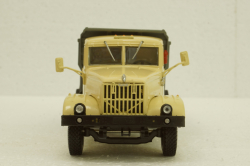 Краз-256Б1 самосвал 1987г, бежевый/серый, Н773, Наш Автопром 1:43