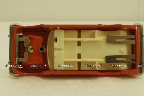 Москвич-433, А5, алый капот 2 зажима, Тантал/Радон 1:43
