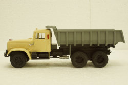 Краз-256Б1 самосвал 1987г, бежевый/серый, Н773, Наш Автопром 1:43