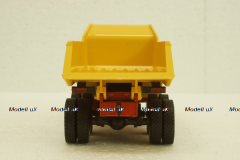 Краз-251 самосвал, 1979г, желтый, Н782, Наш Автопром 1:43