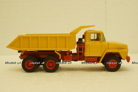 Краз-251 самосвал, 1979г, желтый, Н782, Наш Автопром 1:43