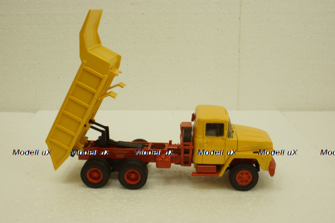Краз-251 самосвал, 1979г, желтый, Н782, Наш Автопром 1:43
