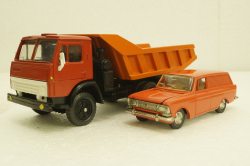 Москвич-433, А5, алый капот 2 зажима, Тантал/Радон 1:43