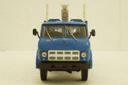 Маз-509А лесовоз 1973 синий, Н714, Наш Автопром 1:43