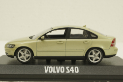 Volvo S40, 2001, silver, 52607,  Minichamps 1:43