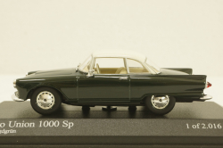 Auto Union 1000 Sp, 1958, dark green, 400011021, Minichamps 1:43