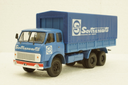 Маз-514Б с тентом Sovtransavto, Н216WT (белая коробка), Наш Автопром 1:43