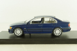 BMW 528i sedan (E39) 1995 blue, Schuco 1:43