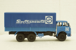 Маз-514Б с тентом Sovtransavto, Н216WT (белая коробка), Наш Автопром 1:43