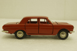 Газ-24 Волга, красная, Тантал/Радон 1:43