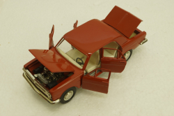 Газ-24 Волга, красная, Тантал/Радон 1:43