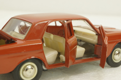 Газ-24 Волга, красная, Тантал/Радон 1:43