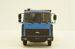 Маз-5516 Самосвал 1994г, синий/оранжевый, Н711, Наш Автопром 1:43