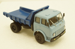 Маз-503 самосвал, 1963г голубой/синий, Н981, Наш Автопром 1:43
