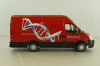 Iveco Daily 35S18 van 2006, red,  ROS 1:43