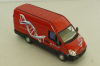 Iveco Daily 35S18 van 2006, red,  ROS 1:43
