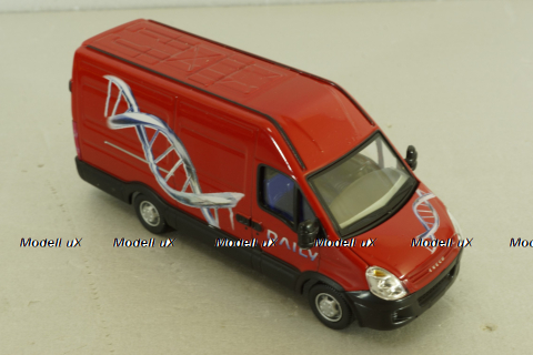 Iveco Daily 35S18 van 2006, red,  ROS 1:43