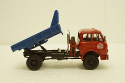 Маз-507 самосвал, 1963г красный/синий, Н986, Наш Автопром 1:43