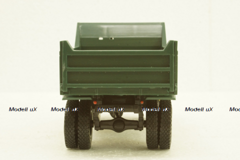 Маз-509Б самосвал, 1962г желтый/зеленый, Н721, Наш Автопром 1:43