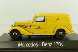 Mercedes 170V "Deutsche Bundespost", yellow, Schuco 1:43