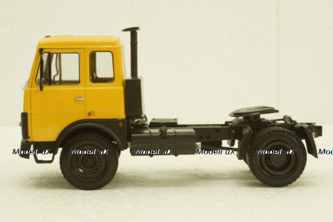 Маз-54322 тягач 1985г, желтый, Н793, Наш Автопром 1:43
