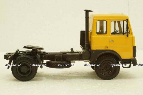 Маз-54322 тягач 1985г, желтый, Н793, Наш Автопром 1:43