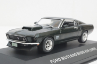 Ford Mustang Boss 429 (1969), dark green, Ford Mustang Collection №7 1:43