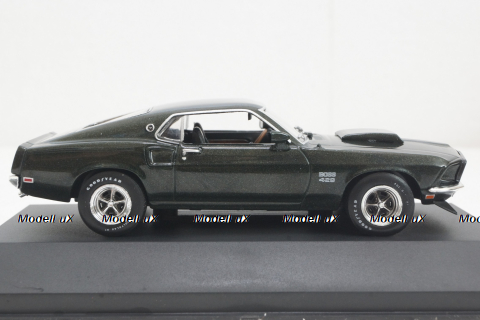 Ford Mustang Boss 429 (1969), dark green, Ford Mustang Collection №7 1:43