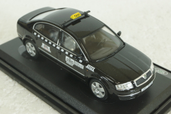 Skoda Superb, Taxi, black, 143ABXbl, Abrex 1:43