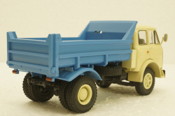 Маз-5549 самосвал, бежевый/синий, Н759, Наш Автопром 1:43