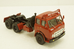 Маз-515А тягач 1974г Автопробег, красный Н701, Наш Автопром 1:43