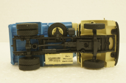 Маз-5549 самосвал, бежевый/синий, Н759, Наш Автопром 1:43