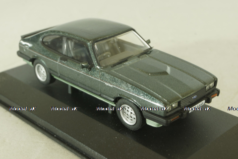 Ford Capri MK3 2.8i Green, VA10812, Vanguards 1:43