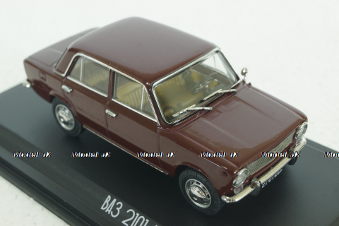 Ваз-2101 Жигули 1970, Lada 1200, бордовый, EVRМ0143-01, EVRmini 1:43