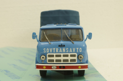 Маз-504В с п/прицепом 5205А Совстрансавто синий, Н785, Наш Автопром 1:43