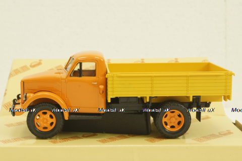 Газ-51А, оражевый/желтый, Н255, Наш Автопром 1:43